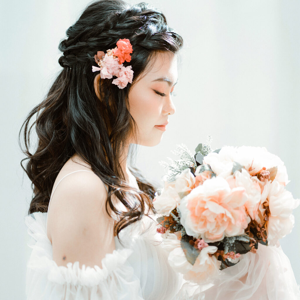 Dreamy bridal photography in Singapore by xanthe.sg