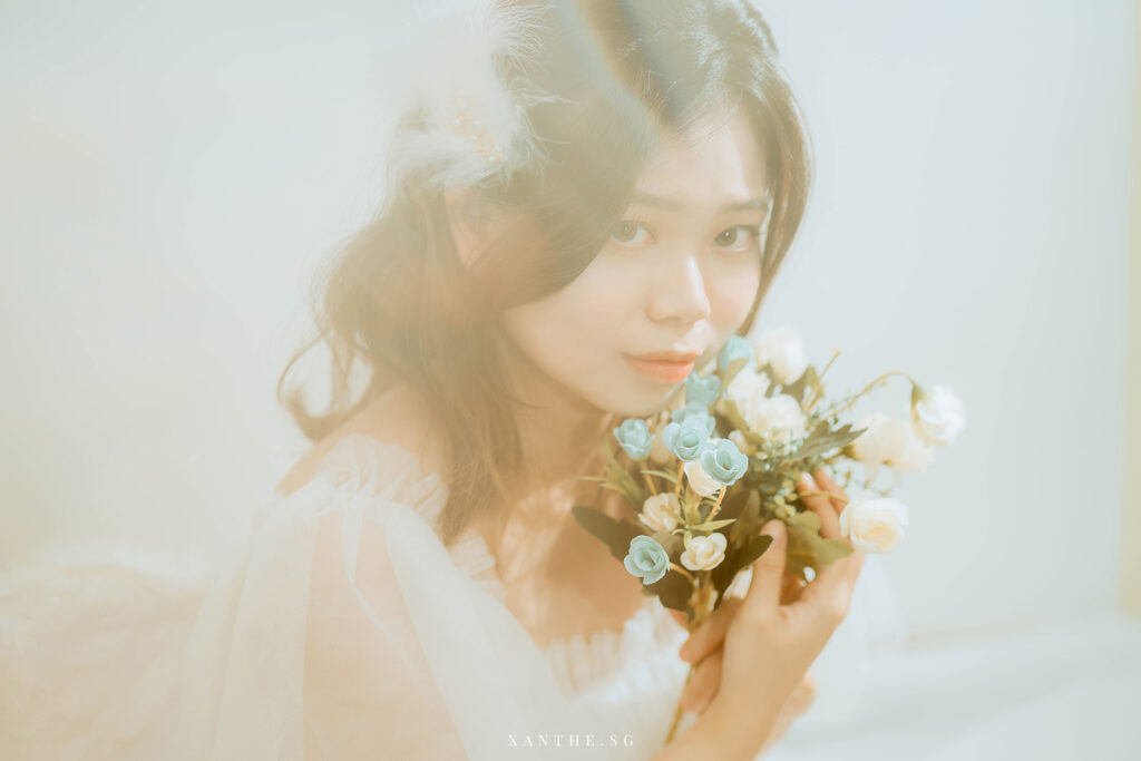 Whimsical dreamland studio photography in Singapore.