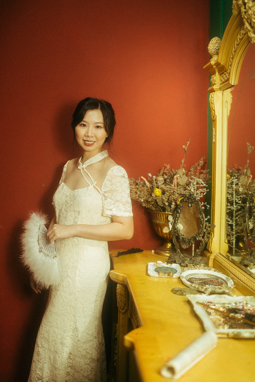 Oriental qipao studio photoshoot in Singapore.