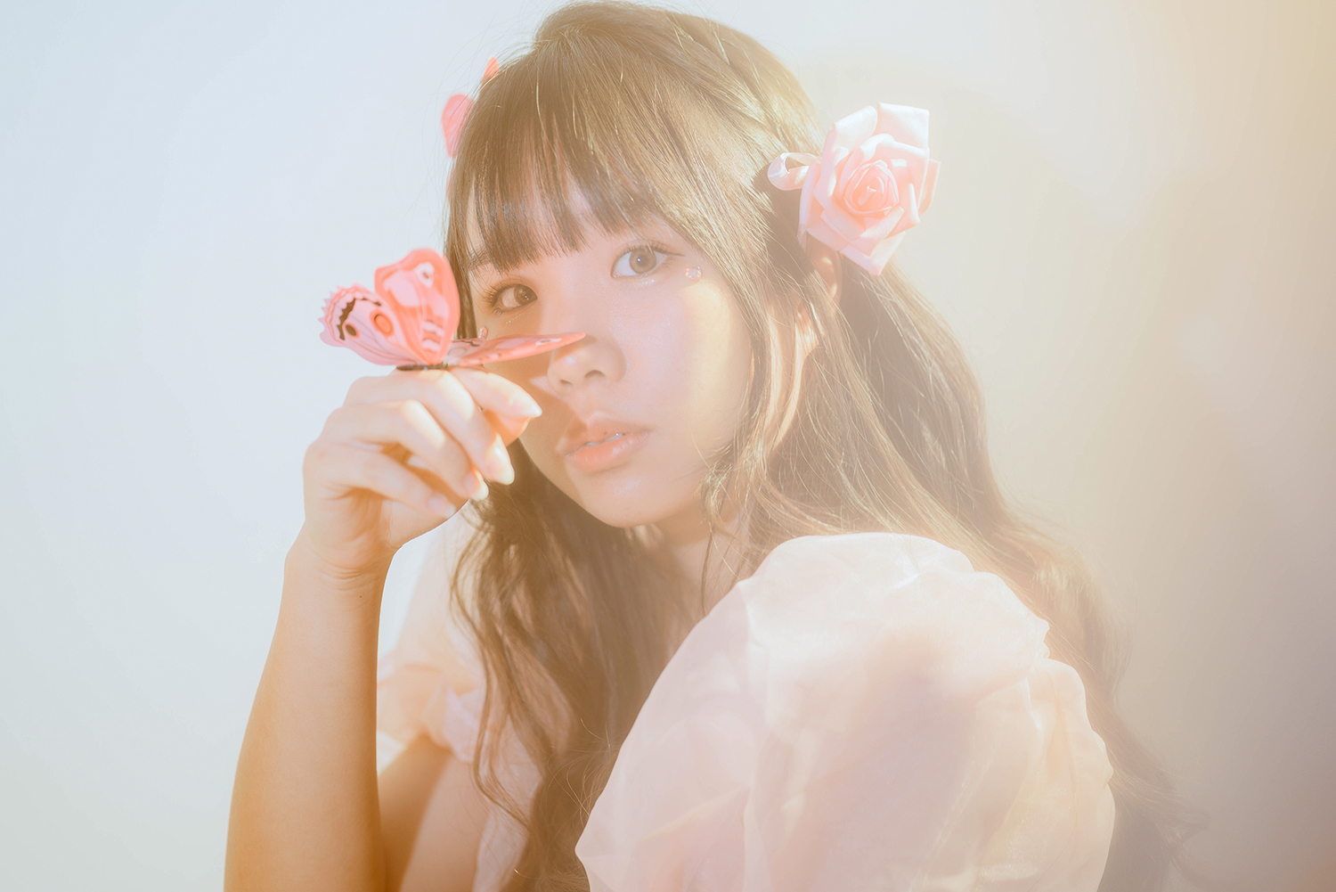 Whimsical portrait studio photography in Singapore.