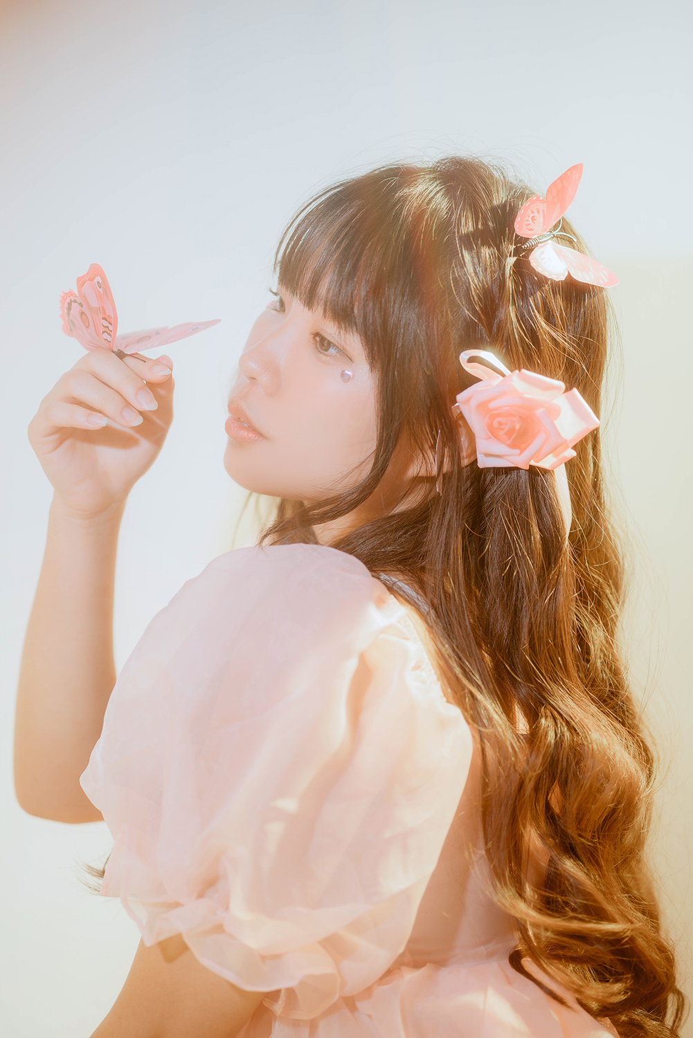 Whimsical portrait studio photography in Singapore.