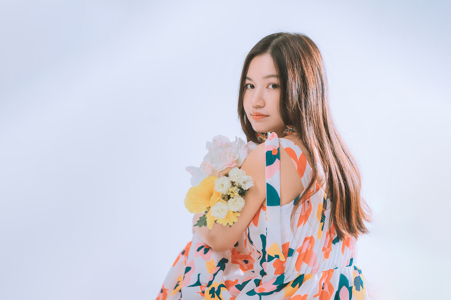 Portrait studio photoshoot in Singapore.