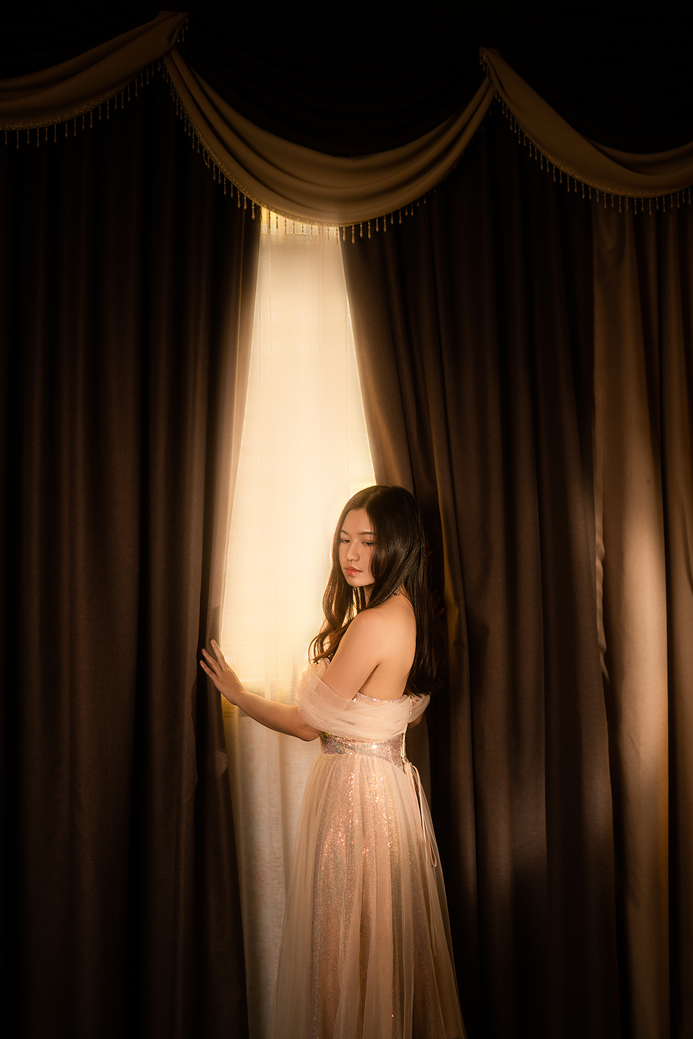 Portrait studio photoshoot in Singapore.