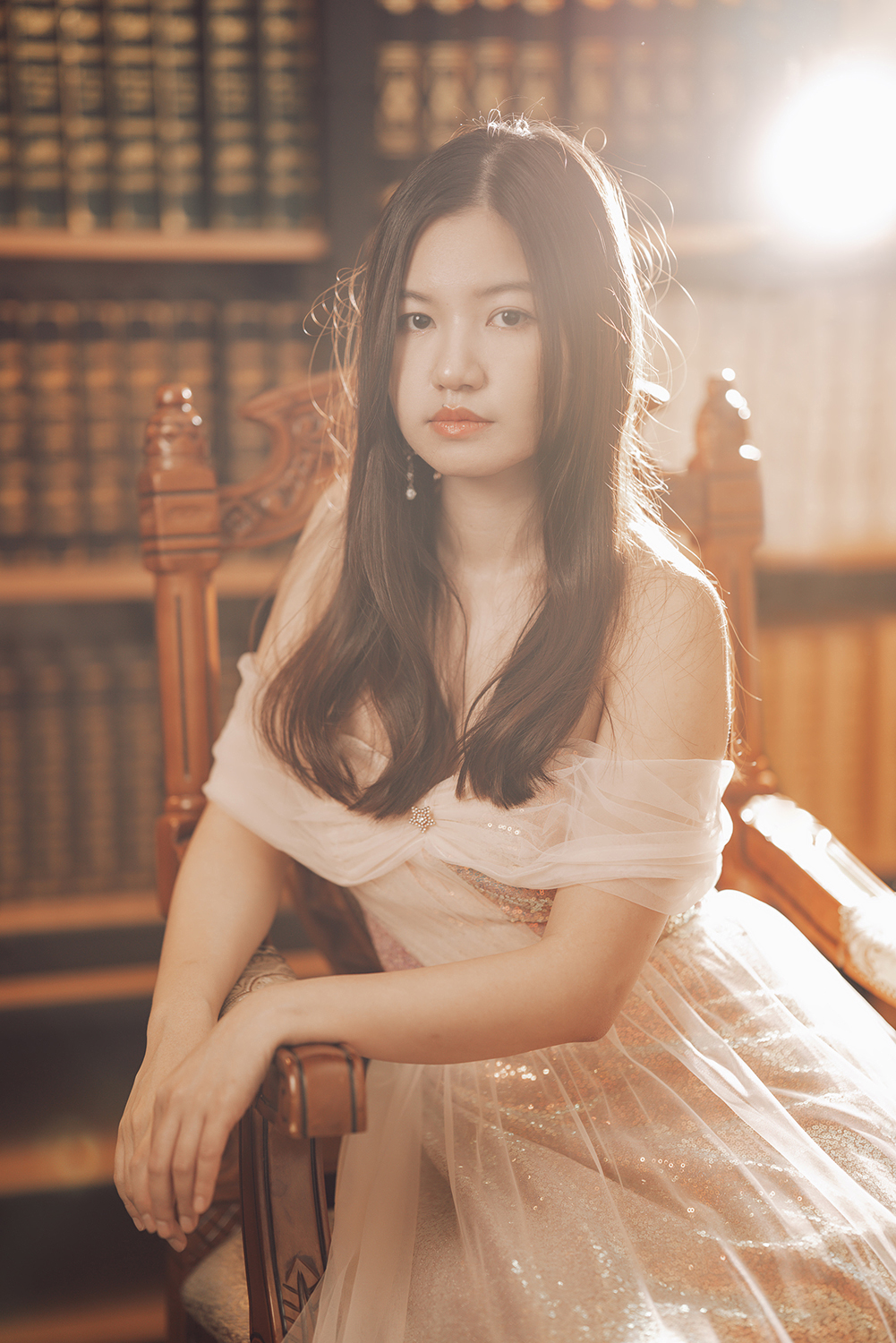Portrait studio photoshoot in Singapore.