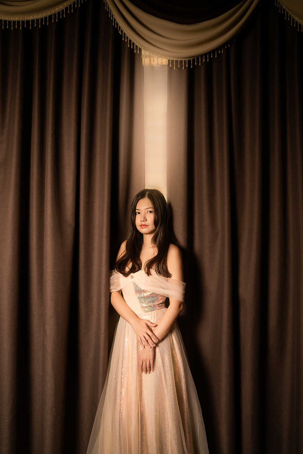 Portrait studio photoshoot in Singapore.