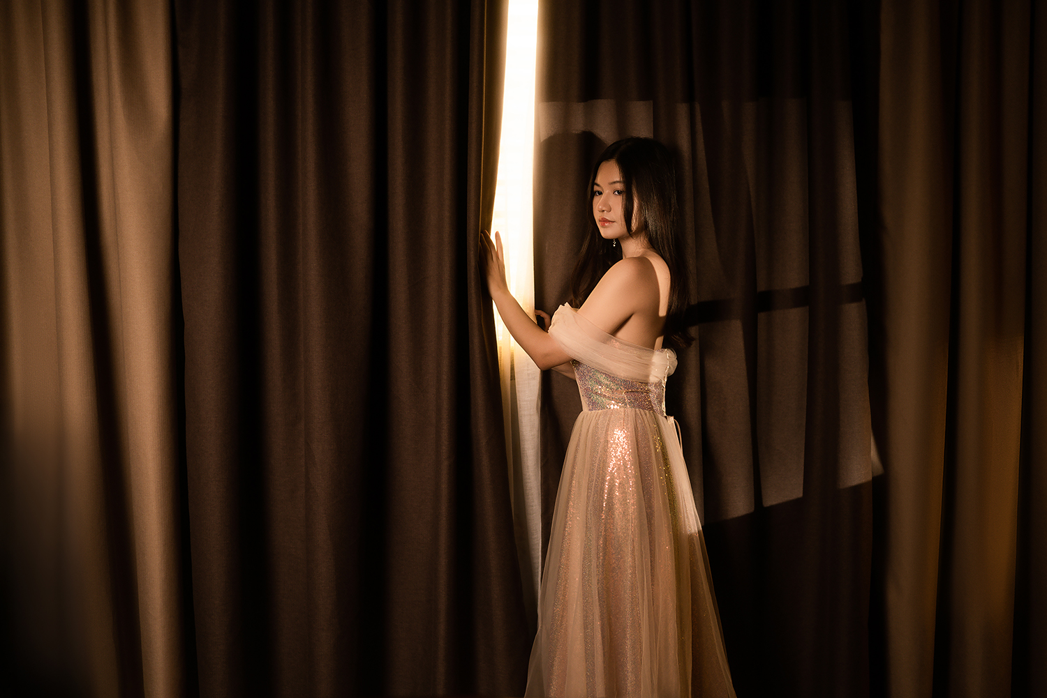 Portrait studio photoshoot in Singapore.