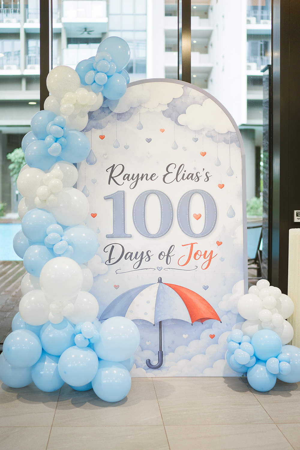 Baby's 100 days celebrations in, Singapore.