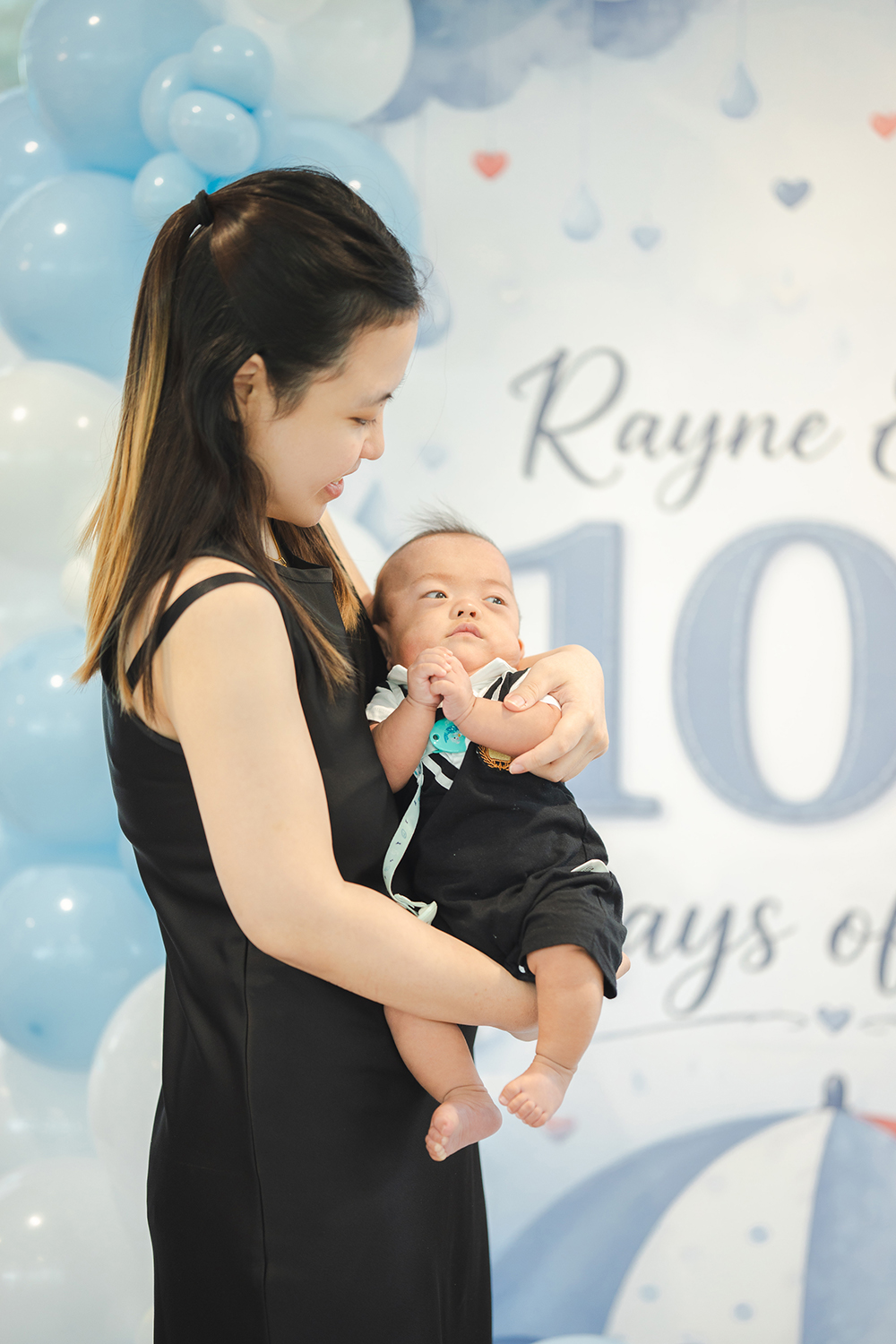 Baby's 100 days celebrations in, Singapore.