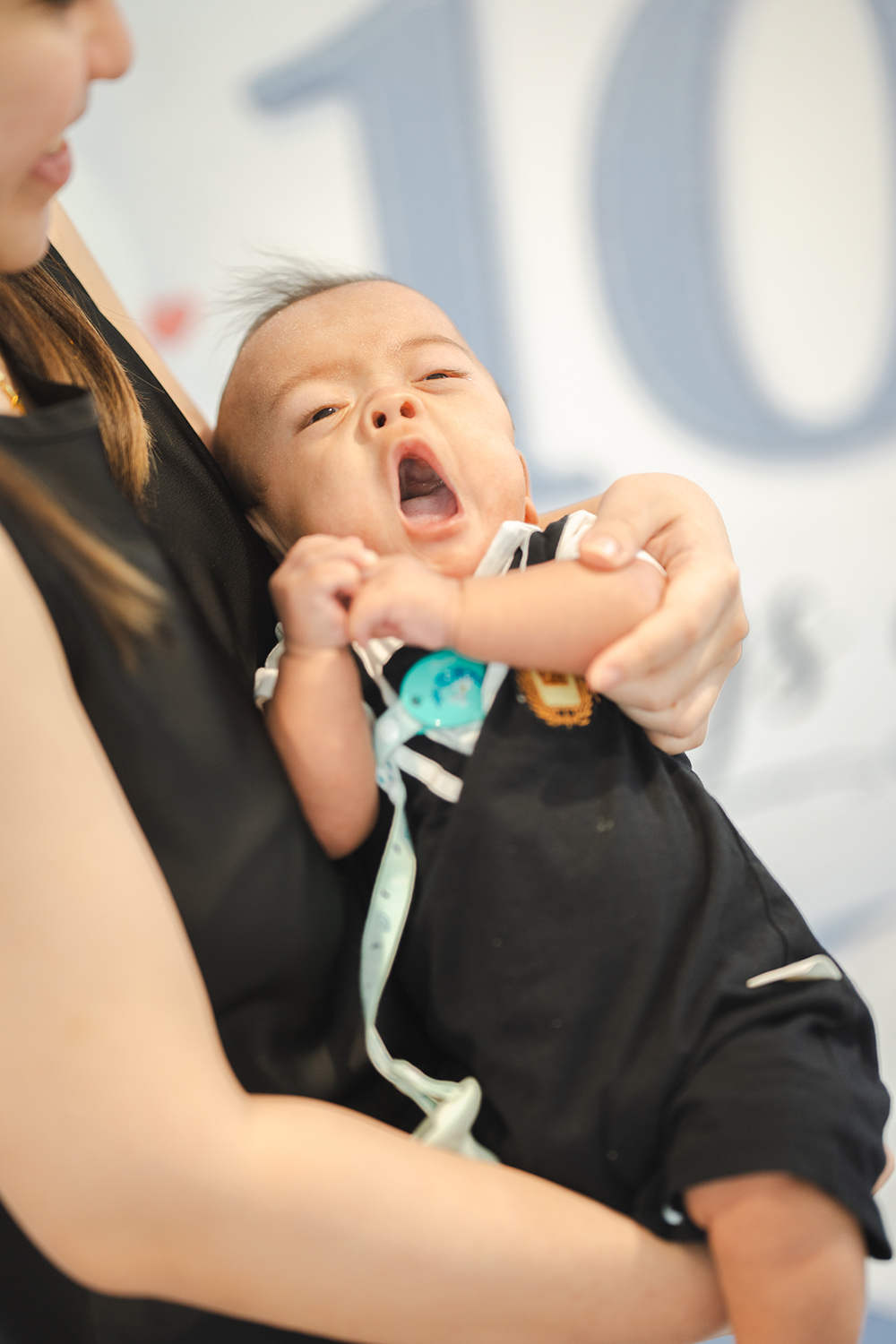 Baby's 100 days celebrations in, Singapore.