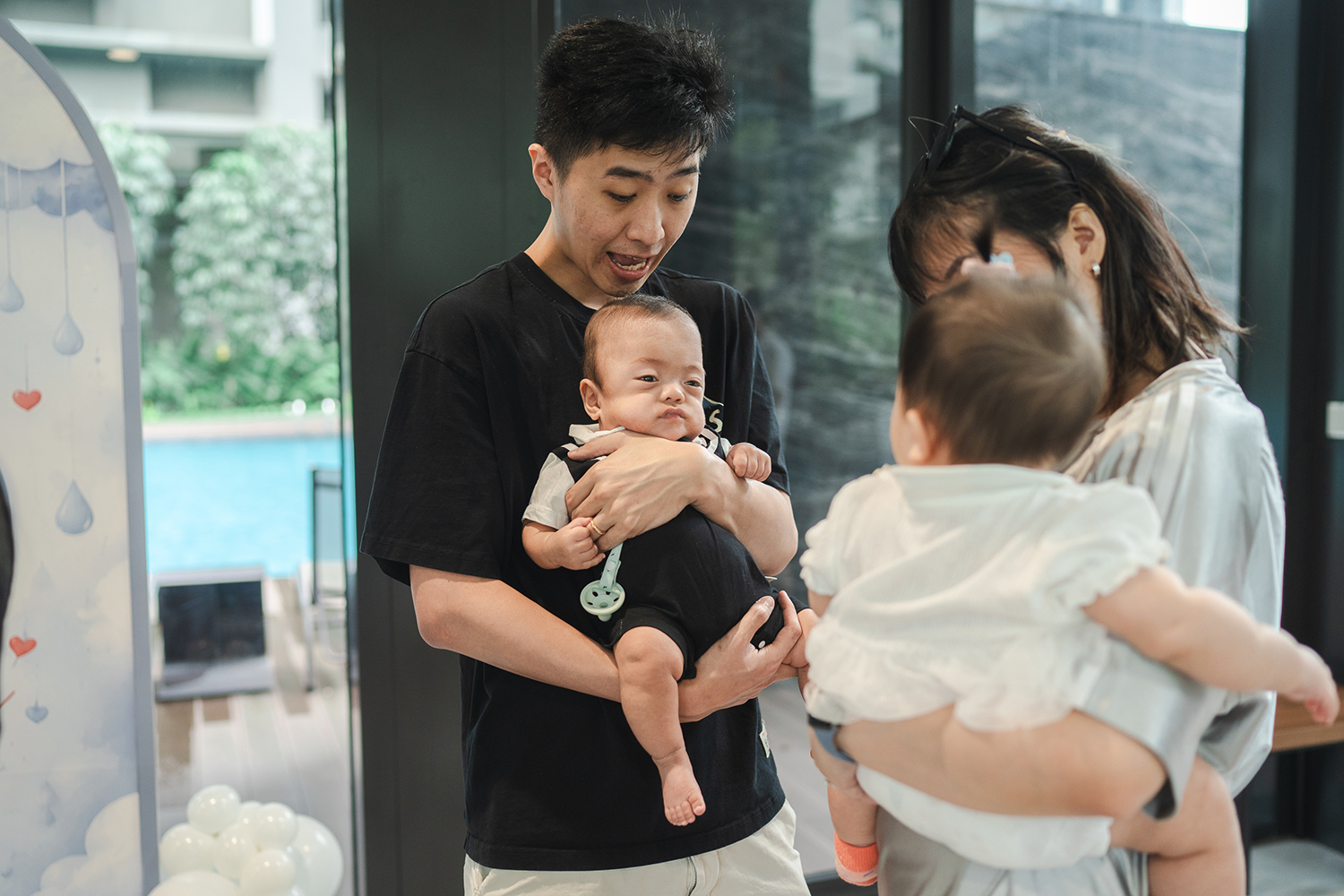 Baby's 100 days celebrations in, Singapore.