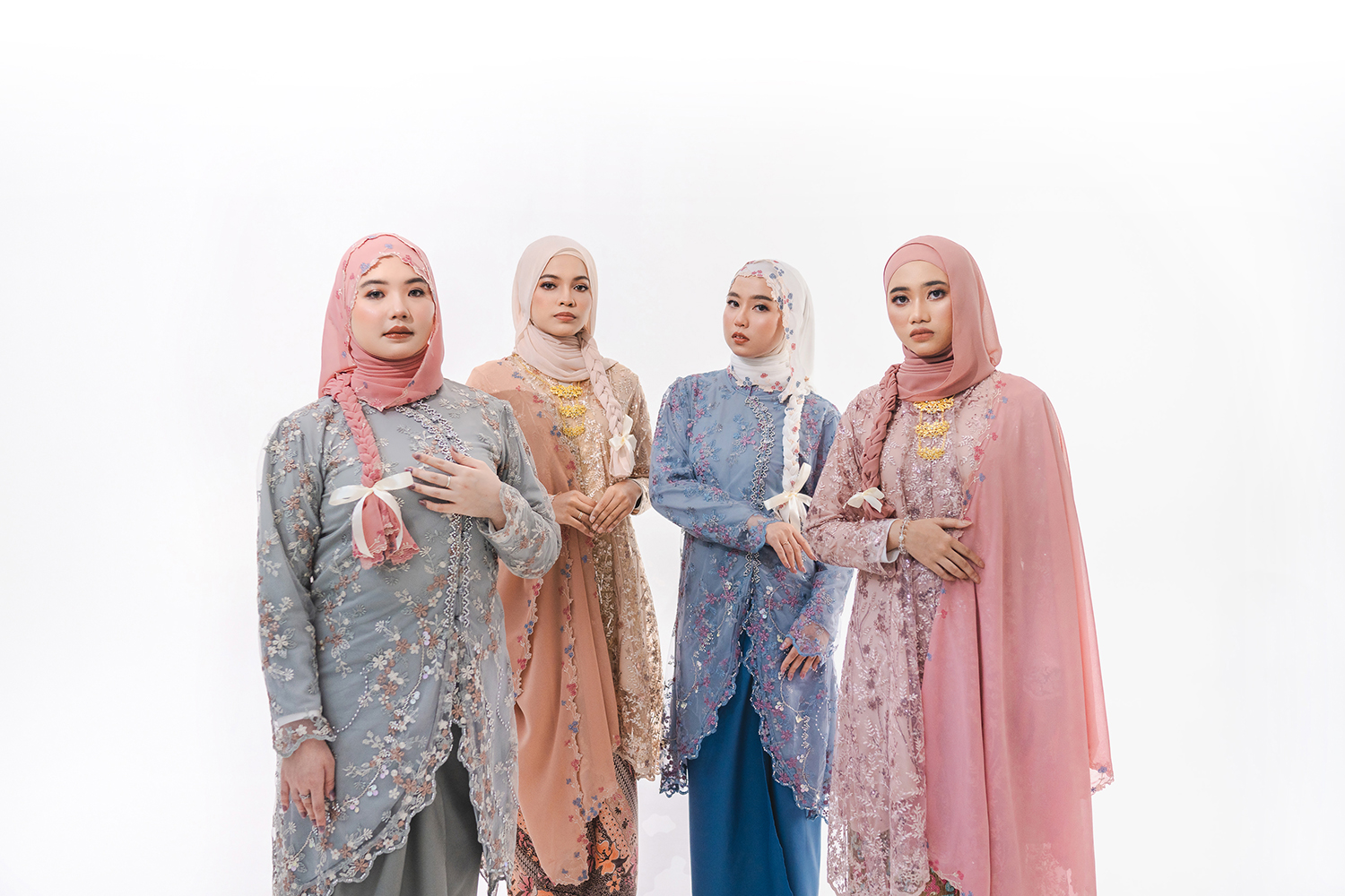 Fitiera Raya Collection Fashion Studio Photoshoot in Singapore.