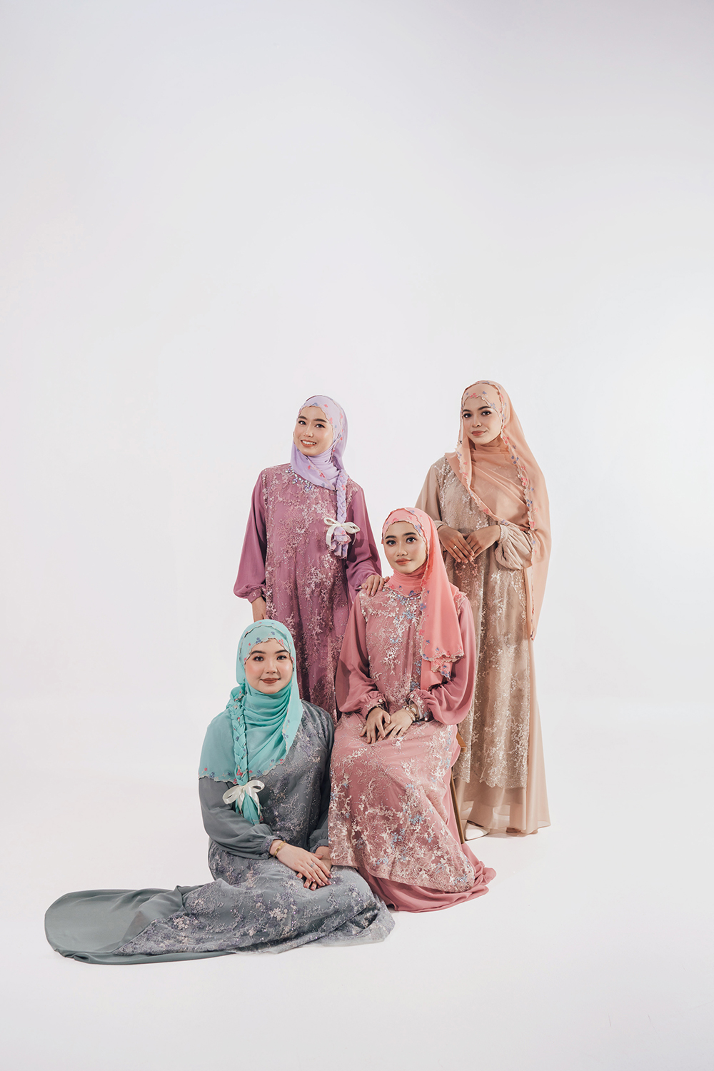 Fitiera Raya Collection Fashion Studio Photoshoot in Singapore.