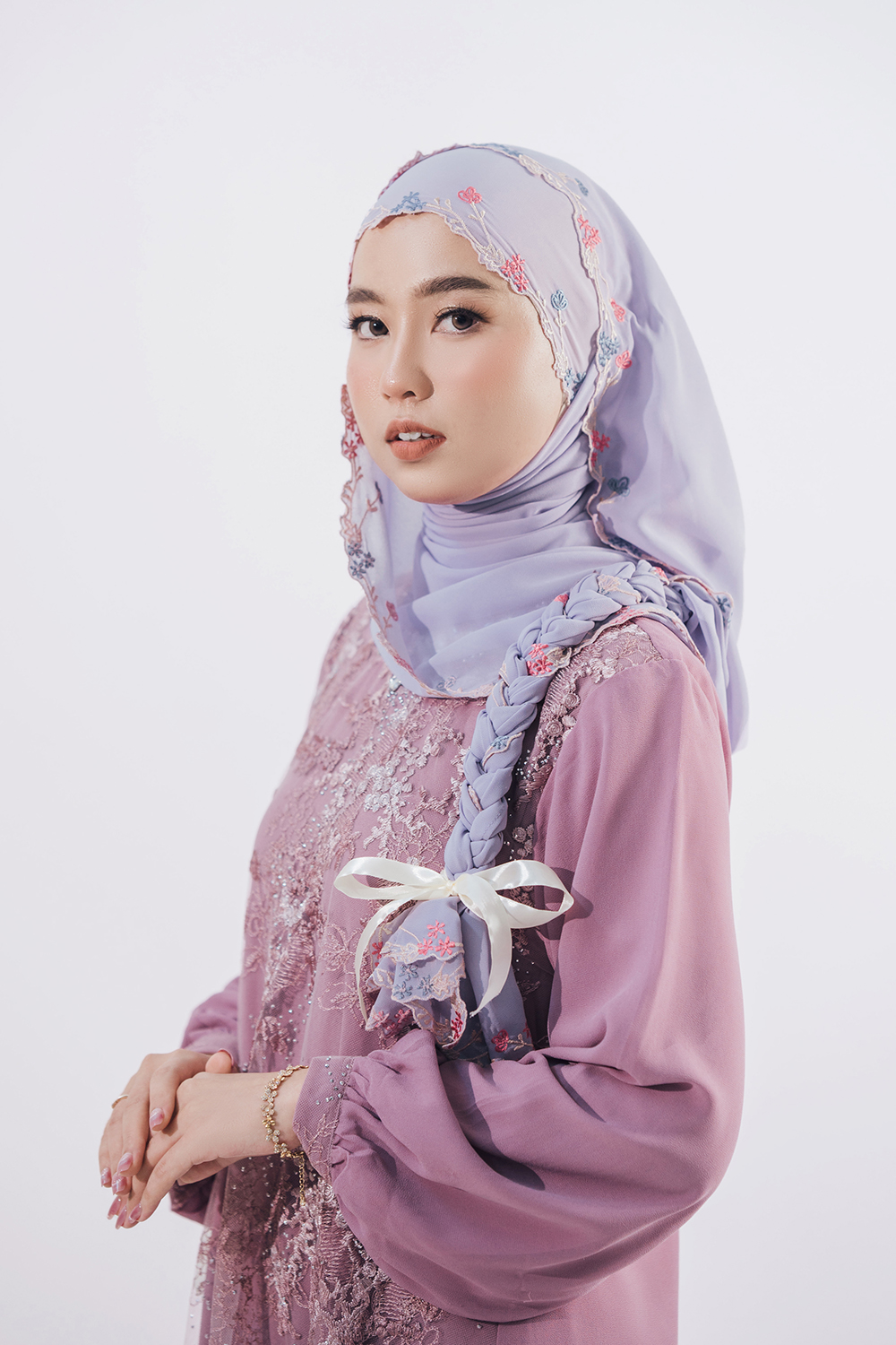Fitiera Raya Collection Fashion Studio Photoshoot in Singapore.