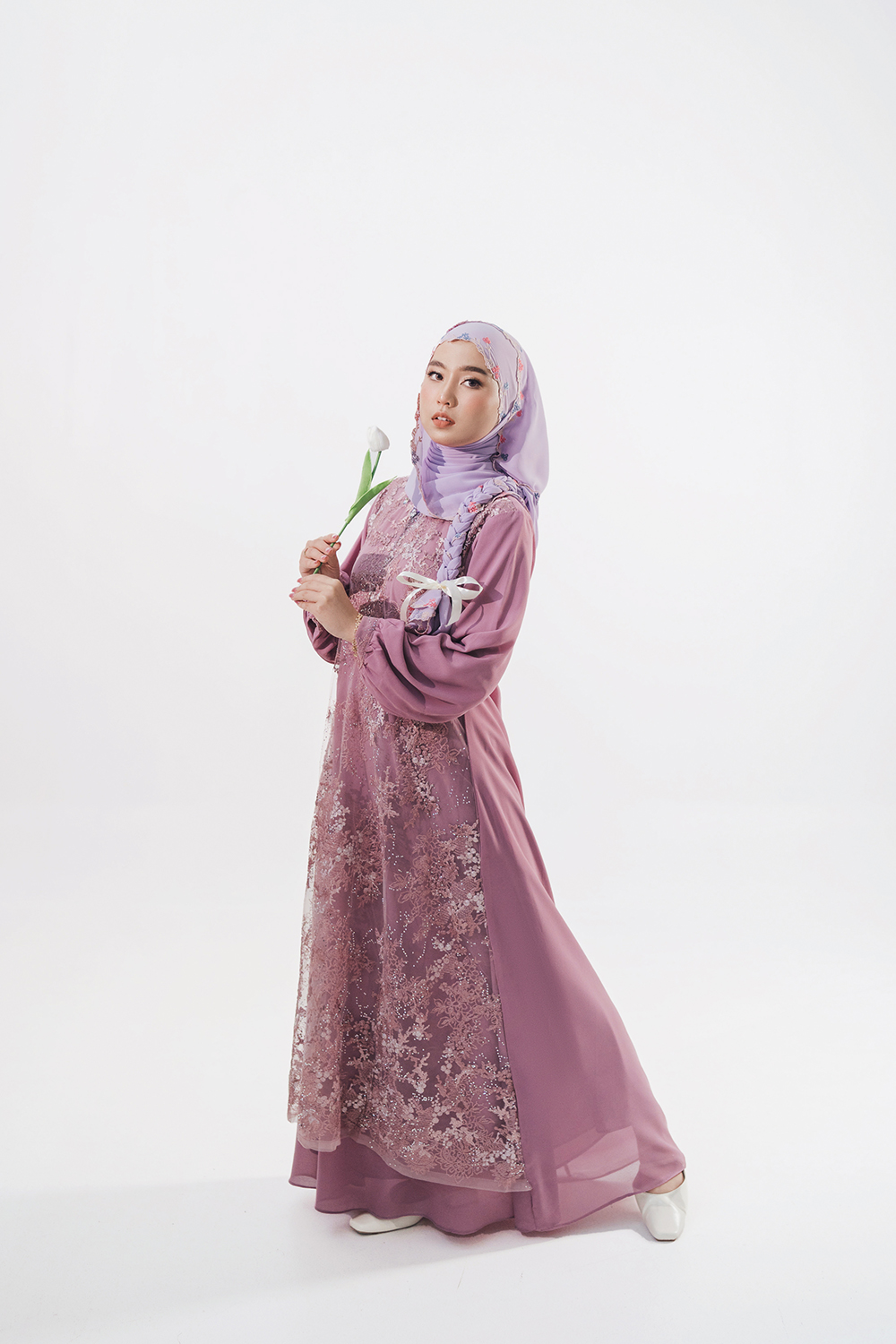 Fitiera Raya Collection Fashion Studio Photoshoot in Singapore.