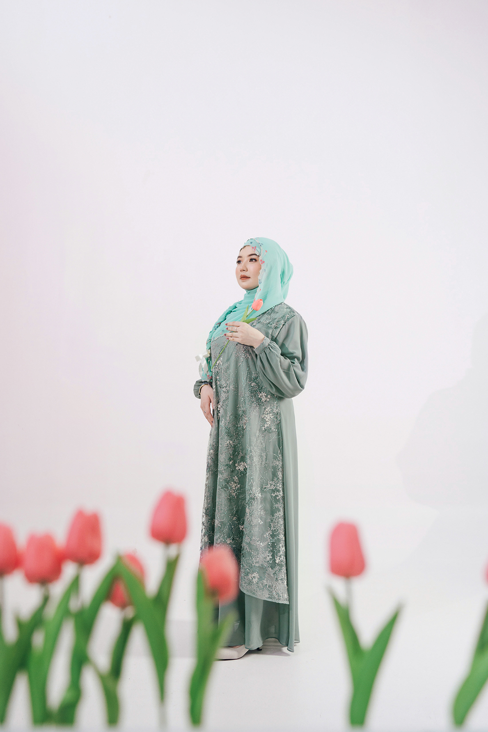 Fitiera Raya Collection Fashion Studio Photoshoot in Singapore.